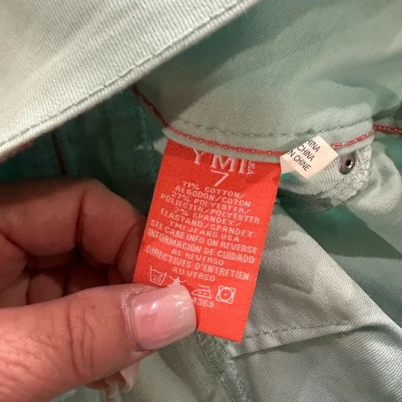 YMI Light Green Jeans - Picture 8 of 11